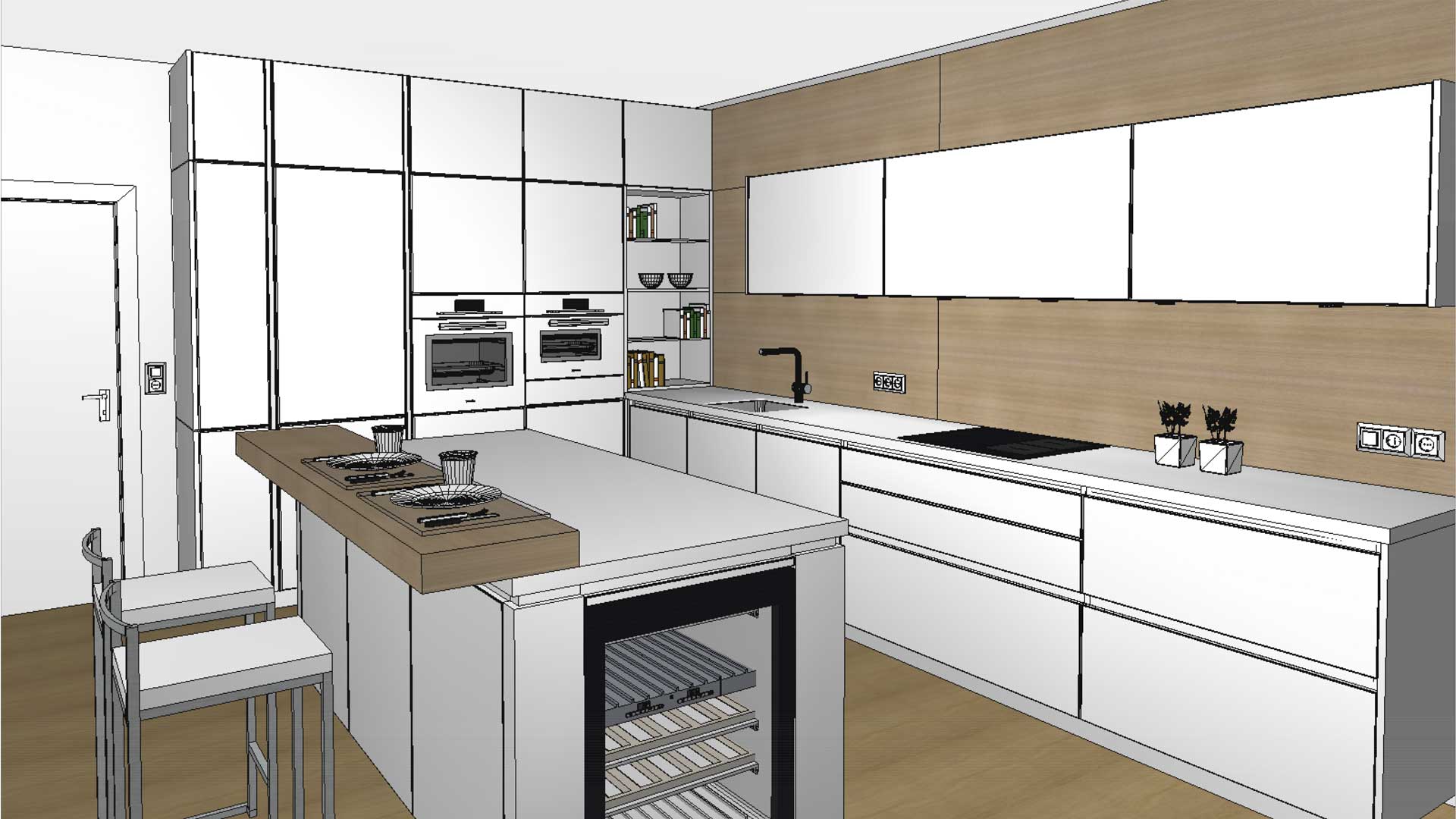 3D-Küchenplanung im Miele Center Pellet 1020 Wien
