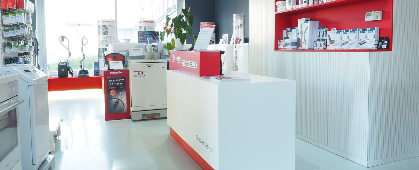 Persönliches Servies im Miele Center Pellet Wien