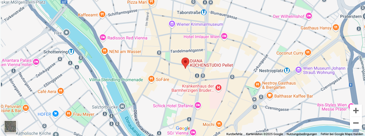 Anfahrtsplan: Küchenwelt Pellet